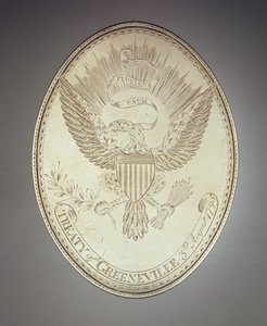 Treaty of Greeneville Peace Medal by American School
